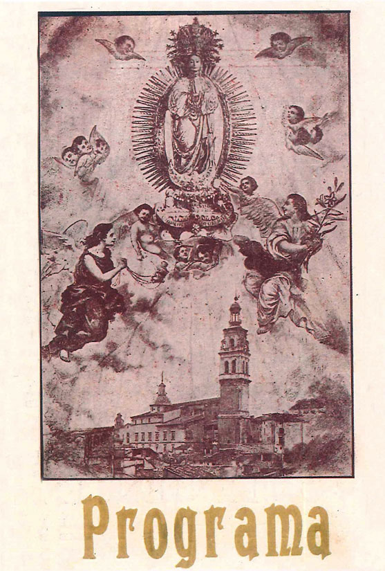 Fiestas de la Purísima 1944 Ontinyent / Onteniente
